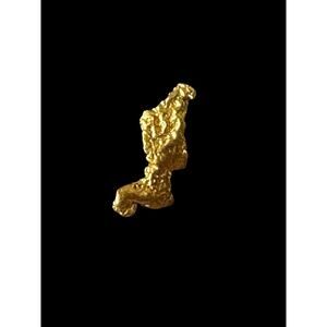 GOLD NUGGET ALASKA NATURAL HAND PICKED RAW FINE .52 grams